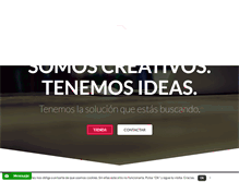 Tablet Screenshot of creaidea.es